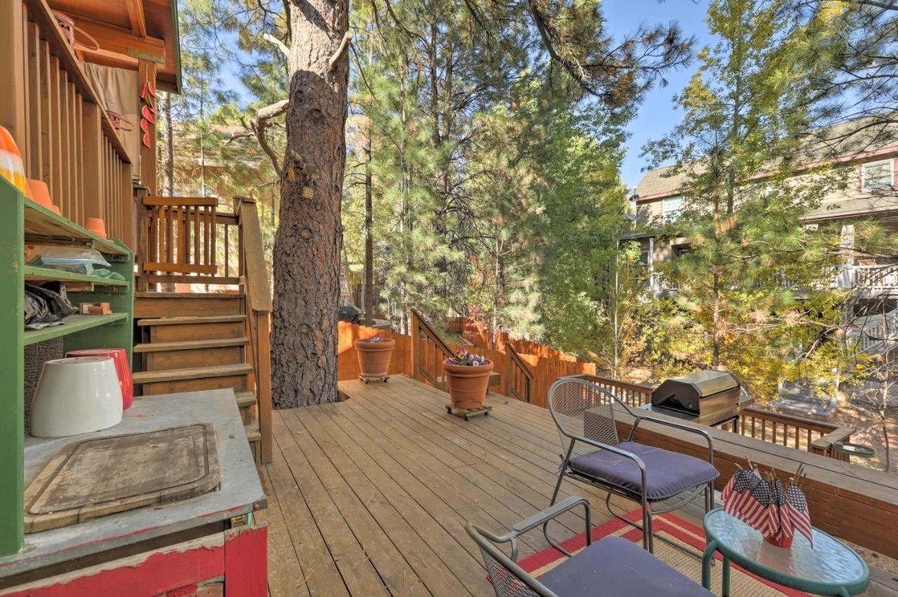 Rustic Cabin With Deck About 4 Mi To Old Town Flagstaff! Eksteriør billede